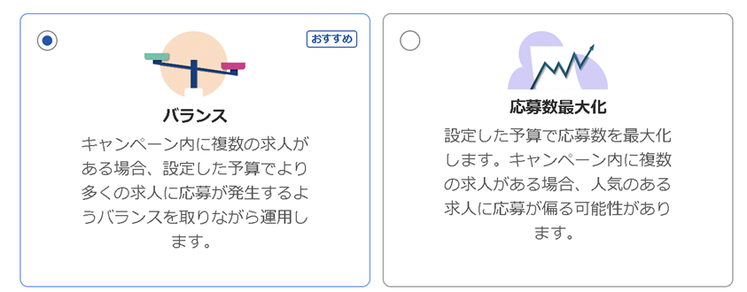 indeedのクリック単価設定方法