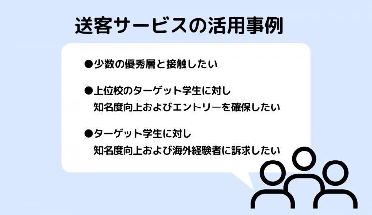 新卒送客サービス活用事例