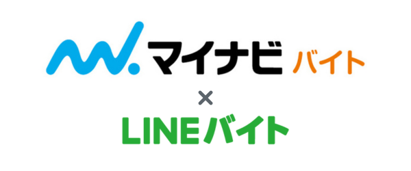 マイナビバイト／LINEバイトのロゴ