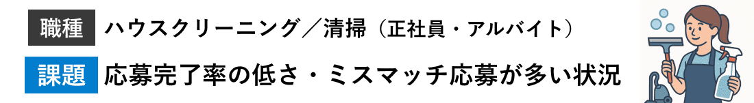 成功事例②の職種と課題