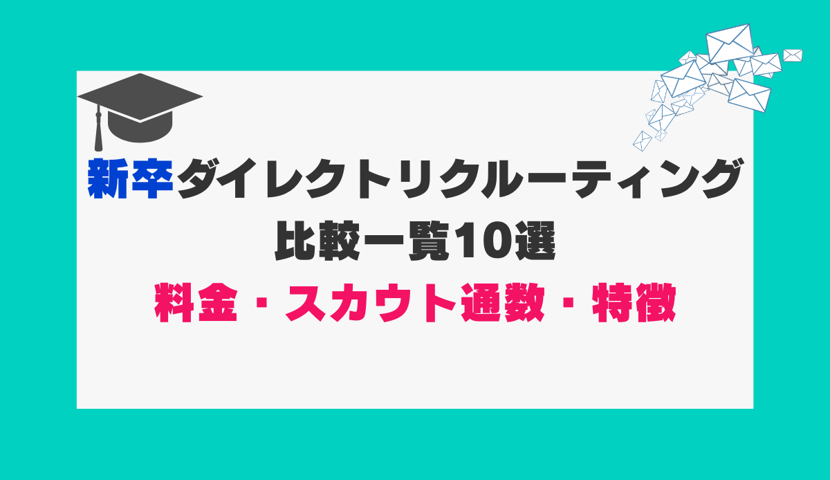 新卒ダイレクトリクルーティング比較一覧10選