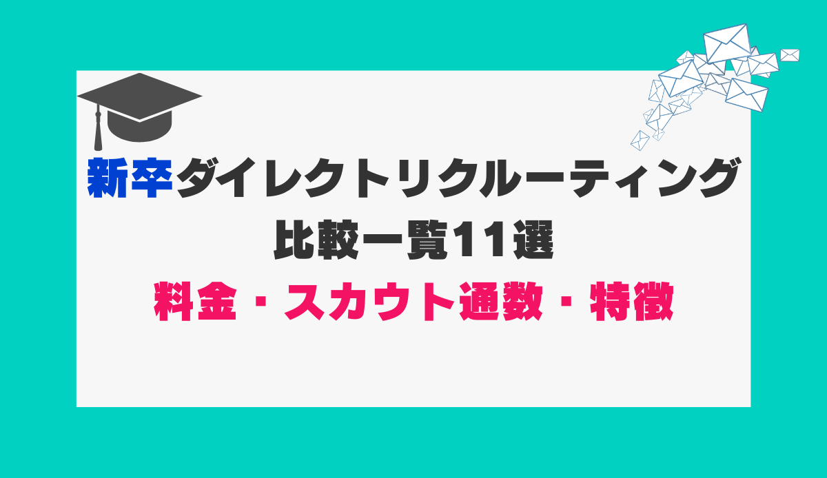 新卒ダイレクトリクルーティング比較一覧11選