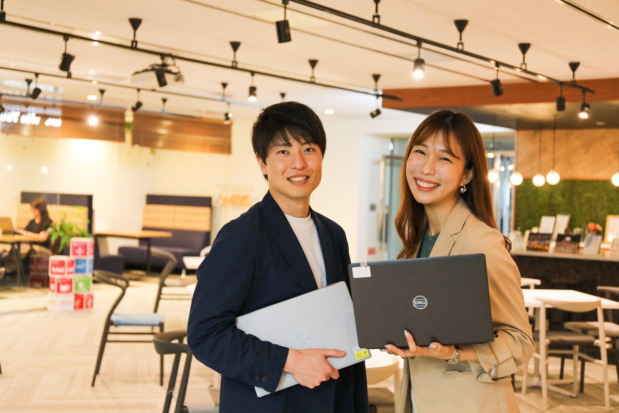 男性社員と女性社員